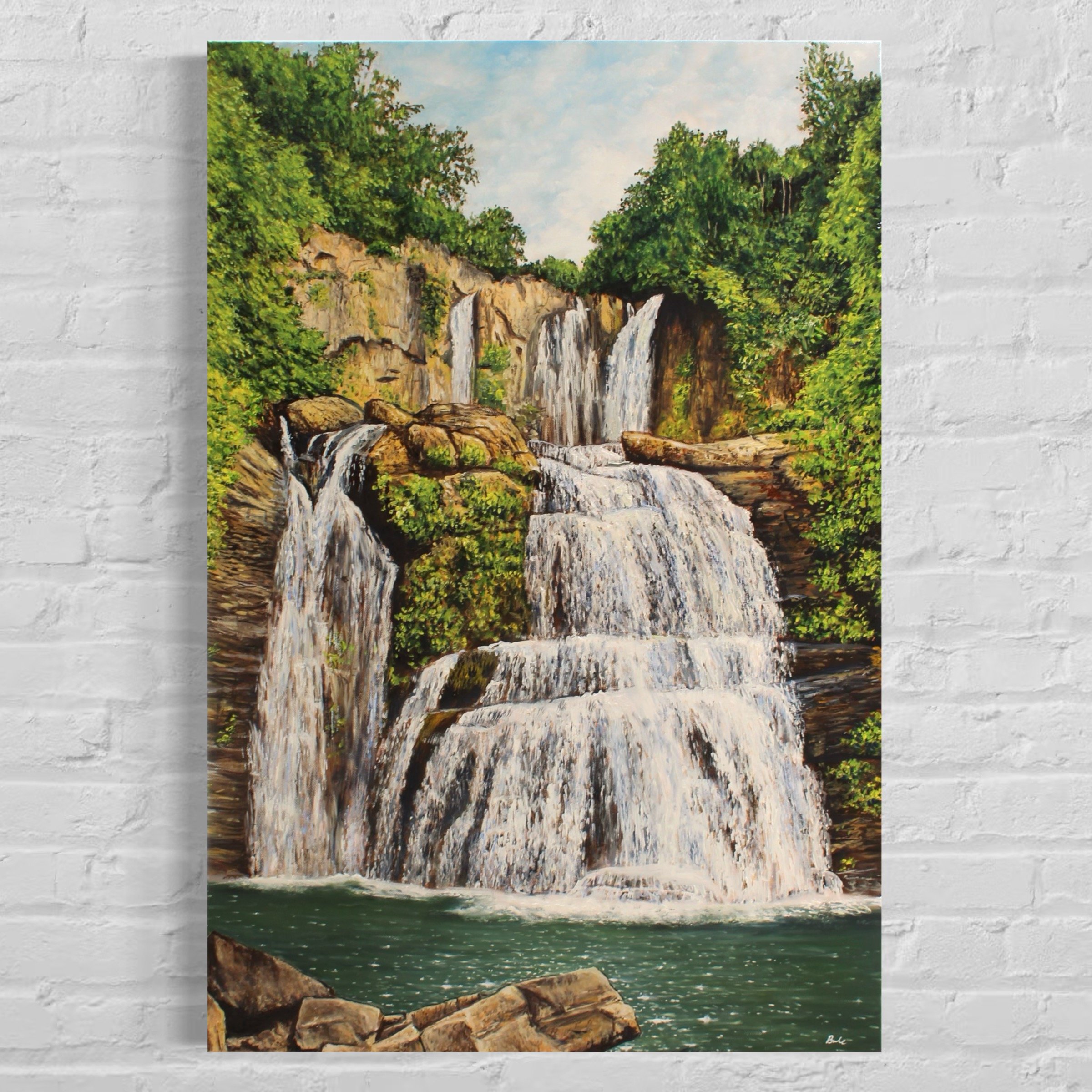 Nauyaka Falls 24" x 36"