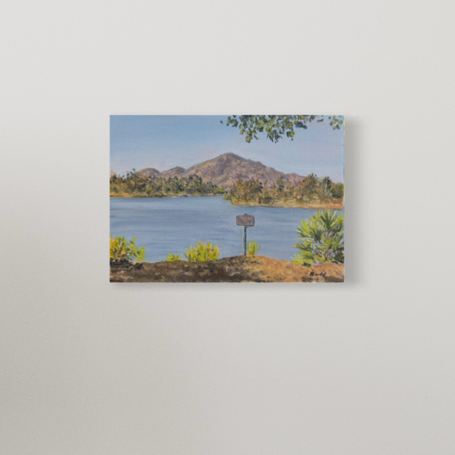 Lake Murray Plein Air 5" x 7"