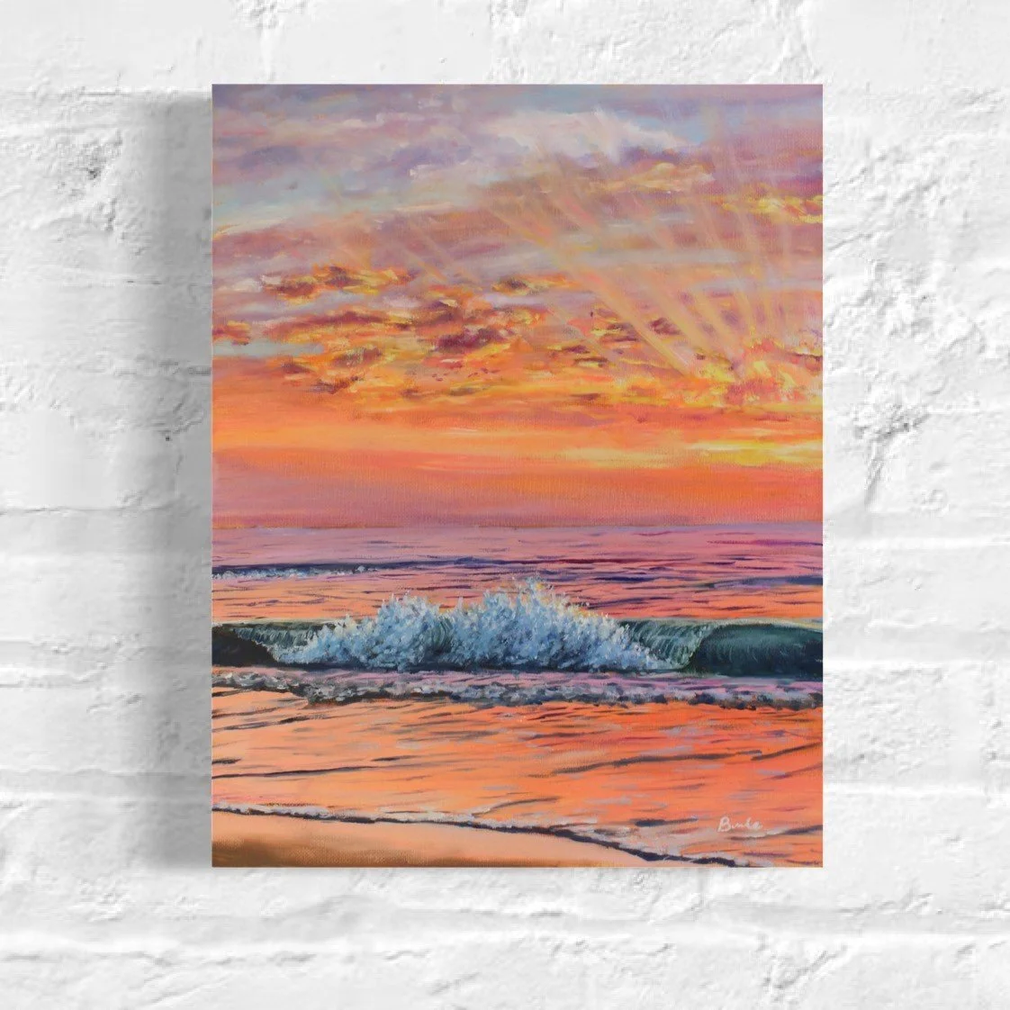 Luminous Seas 11" x 14"