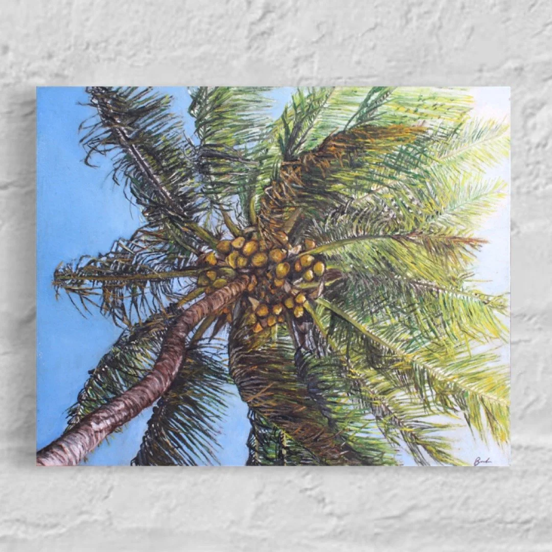 Under the Palm 11" x 14"