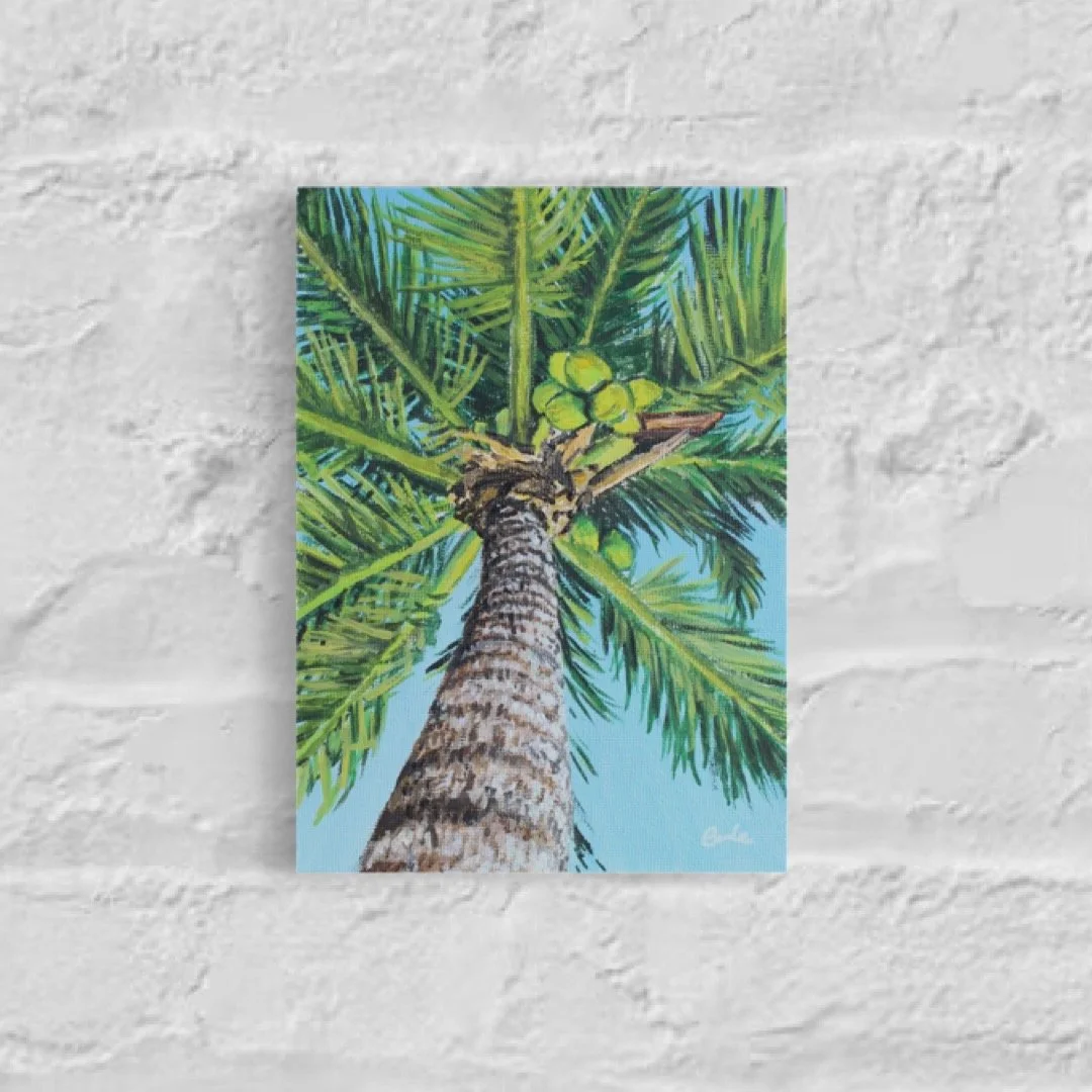 Coconut Palm 5" x 7"