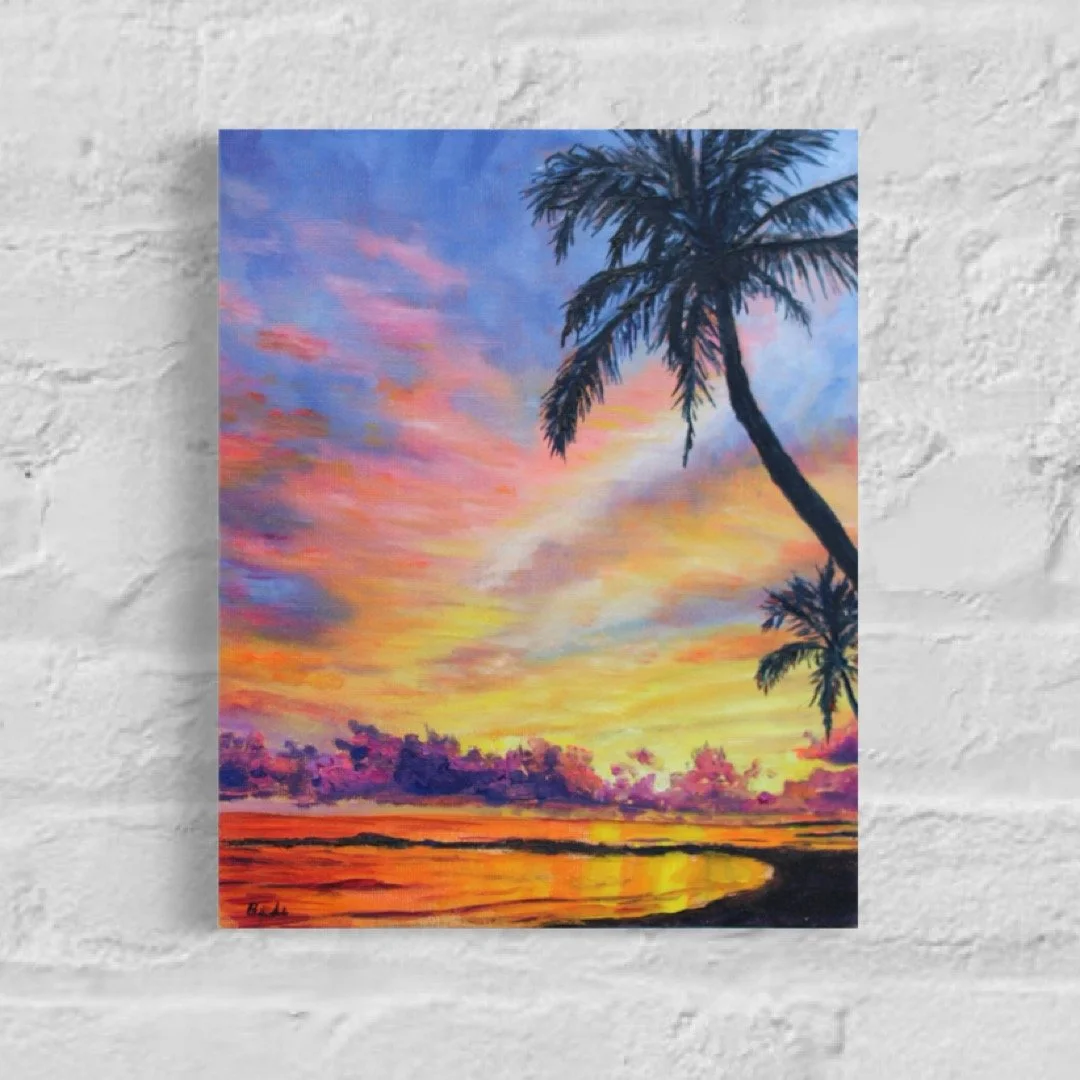 Sunset Skies 8" x 10"