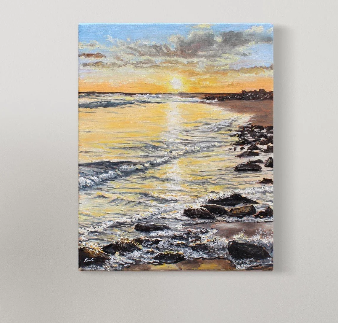 Shinning Reflection 11" x 14"