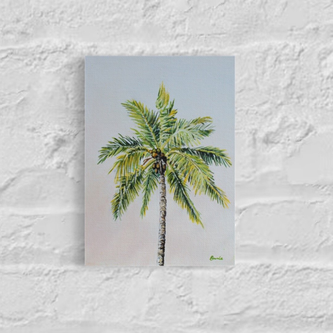 Green Palm 5" x 7"