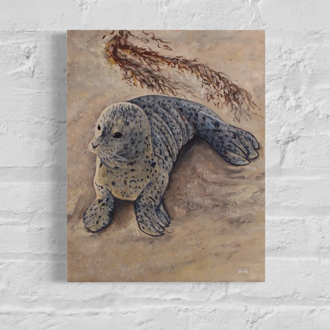Baby Seal 14" x 11"