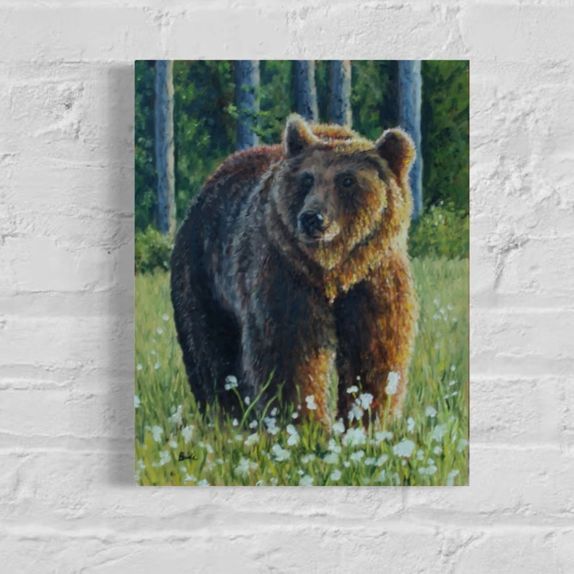 Sunshine Bear 11" x 14"