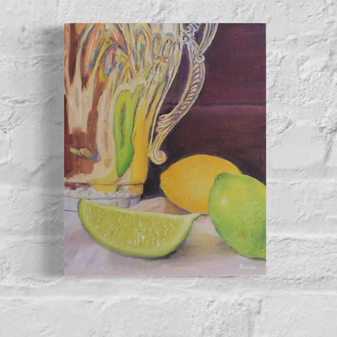 Lemon and Lime 8" x 10"