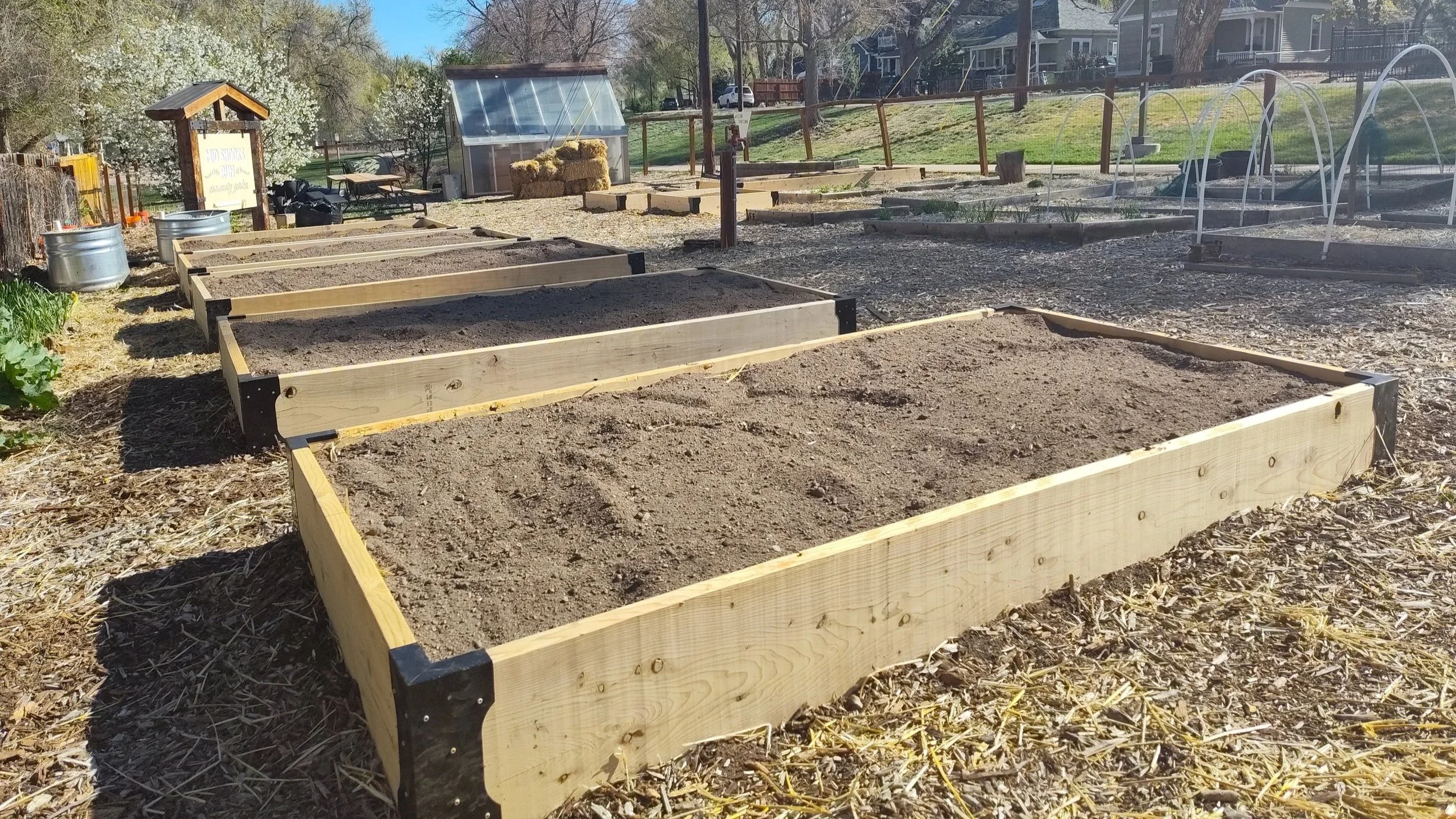 Special Maintenance Event - Raised Bed Replacement Saturday, 1st Session