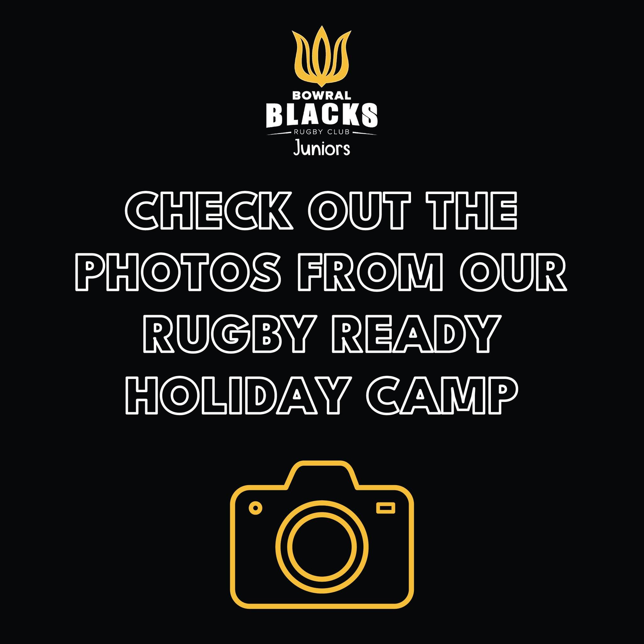 Thank you to all the players who took part in our Juniors Rugby Ready Holiday Camp this week, it looks like you all had a blast and came away with some amazing rugby skills to use this season.

A BIG Thank you to Mitch Inman who ran the holiday camp 