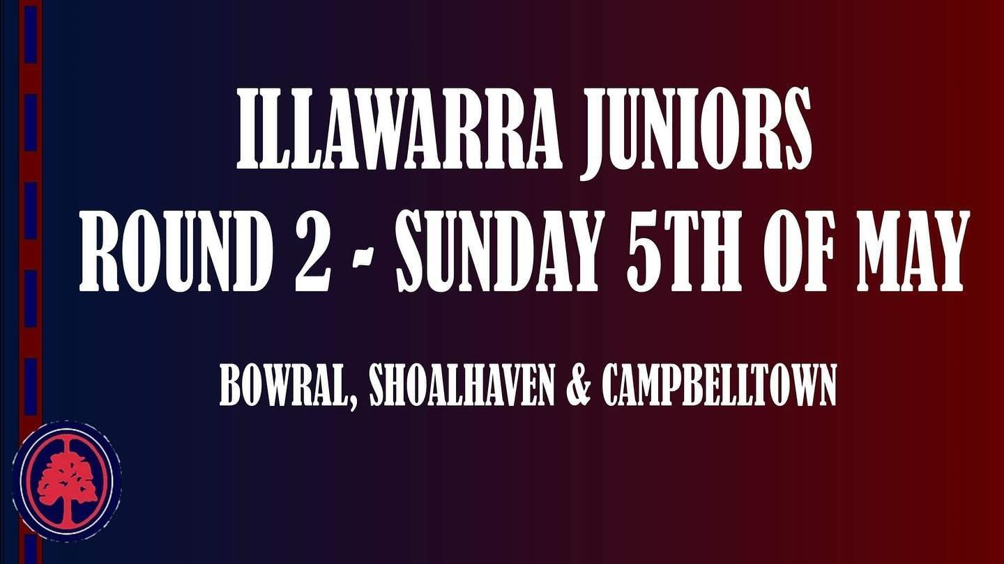 Update for Round 2 Juniors

At this stage all games are ON.

From Bowral

We are going ahead. Hardly any rain here today, will get some overnight but that won&rsquo;t stop us, will just make it more fun!

People should bring a jumper and an umbrella,