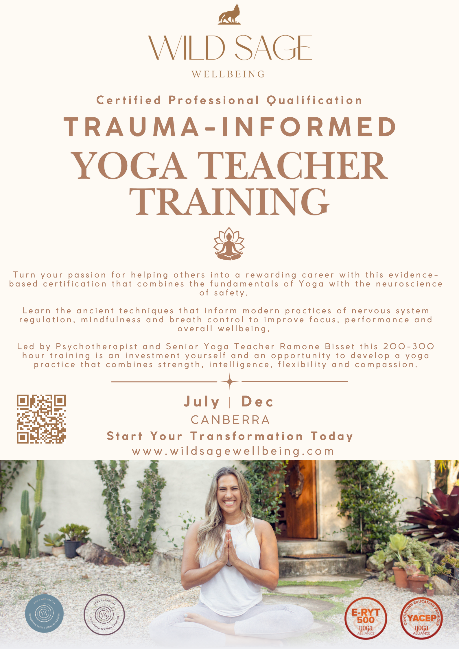 Lean Trauma Informed Yoga in Canberra