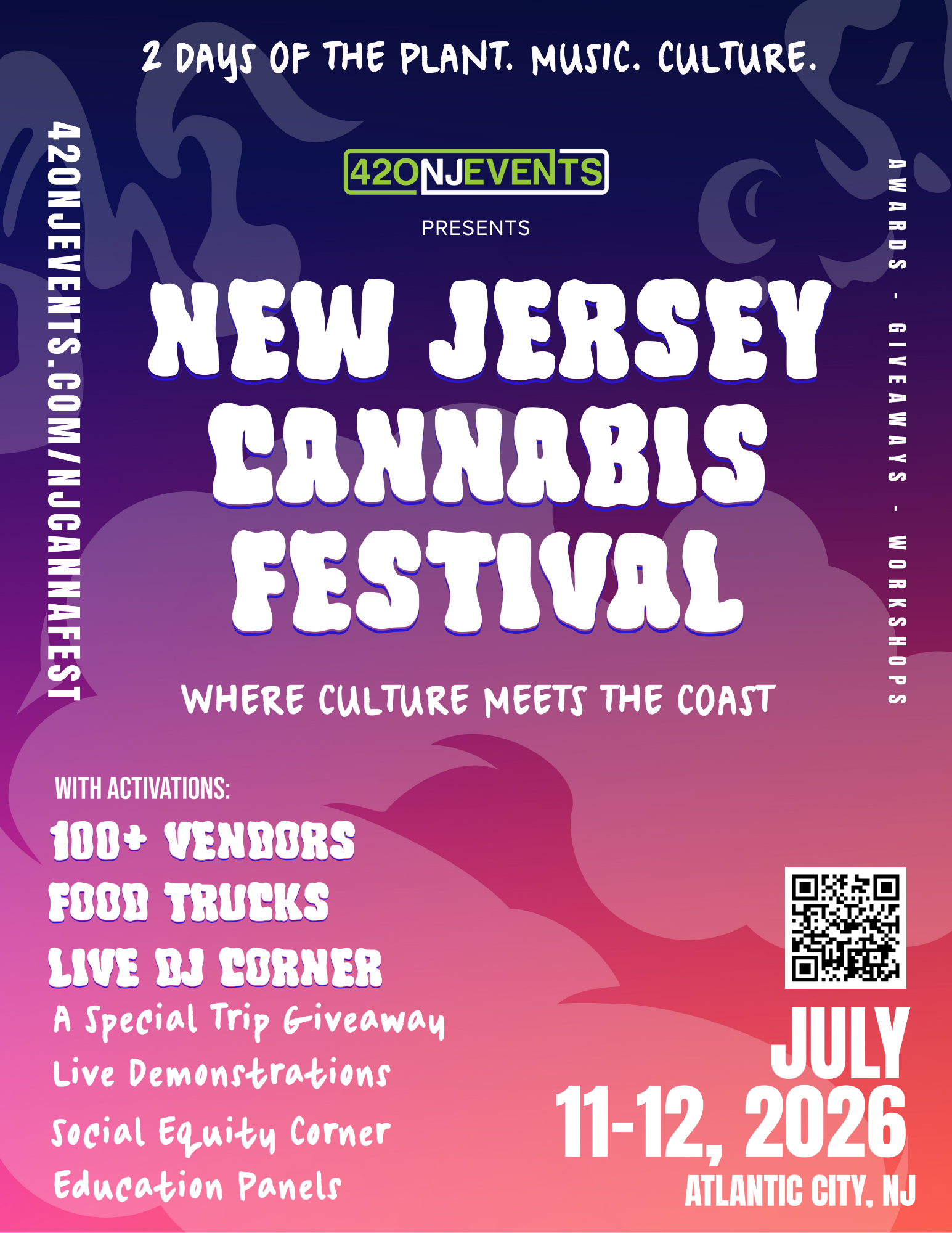 420NJEVENTS Announces the 2026 New Jersey Cannabis Festival in Atlantic City! 