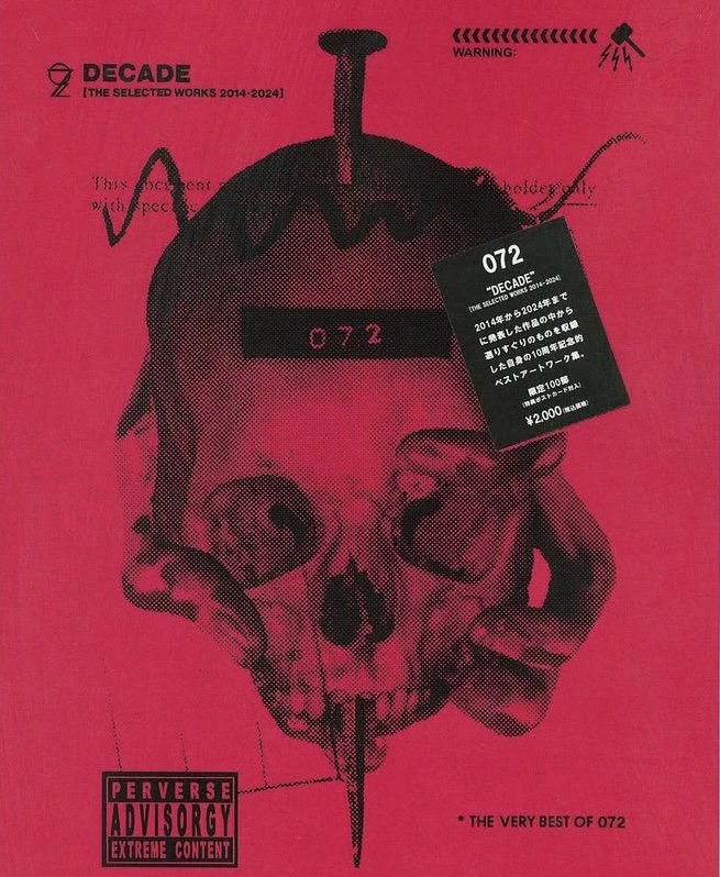 072 – DECADE [THE SELECTED WORKS 2014–2024] Book