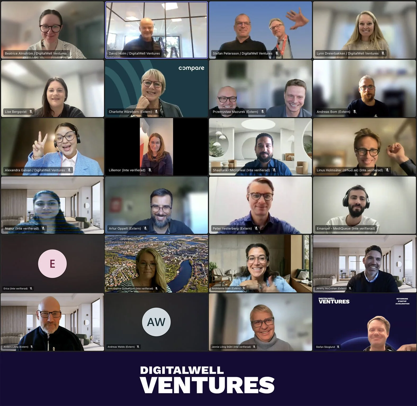 Tio hälsoteknikstartups inleder DigitalWell Ventures , omgång nr 9