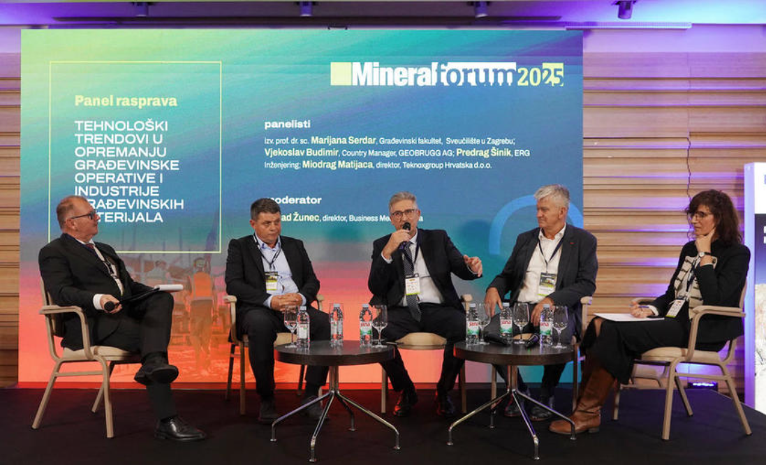 Presentation at Mineral Forum 2025 on Secondary Raw Materials in Cement and Concrete Production