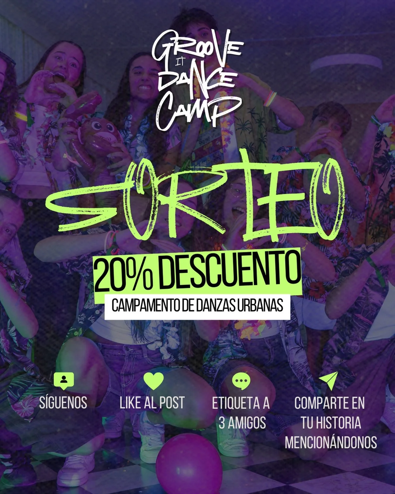 🚨✨ ENERO ARRANCA CON UN NOTICI&Oacute;N EN GROOVE IT ✨🚨

La vuelta de enero viene fuerte&hellip; 💥
&iquest;Te imaginas conseguir un 20% de descuento en la inscripci&oacute;n de uno de los mejores campamentos de danzas urbanas en Tarragona? 😍💃 &i