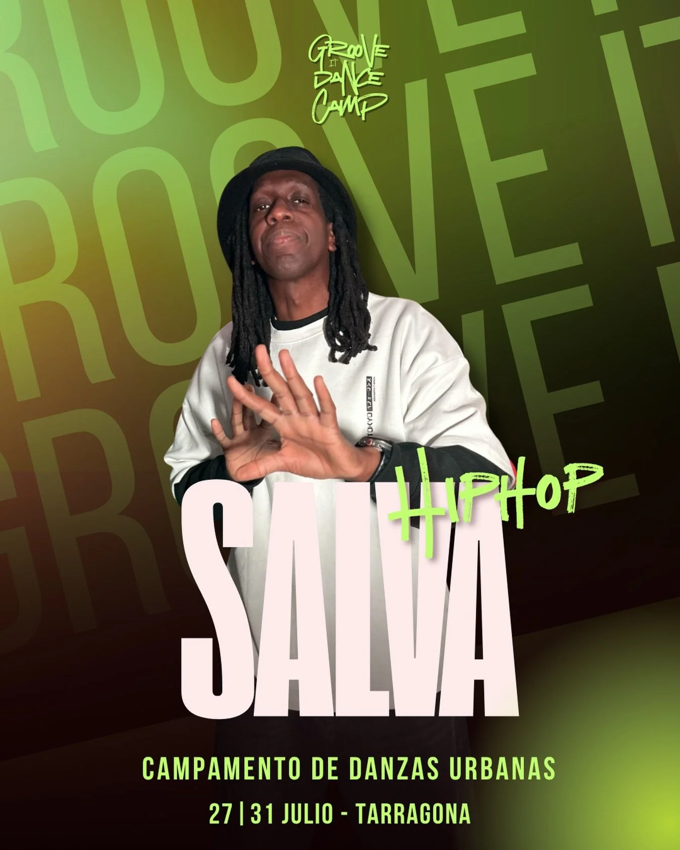 🔥 Presentamos a Salva Faye @nouestil.salou 🔥

Pionero del Hip-Hop en la provincia de Tarragona 
Salva lleva a&ntilde;os dedicando su vida a la cultura, formando generaciones de bailarines y transmitiendo un conocimiento enorme dentro del hip-hop ✨
