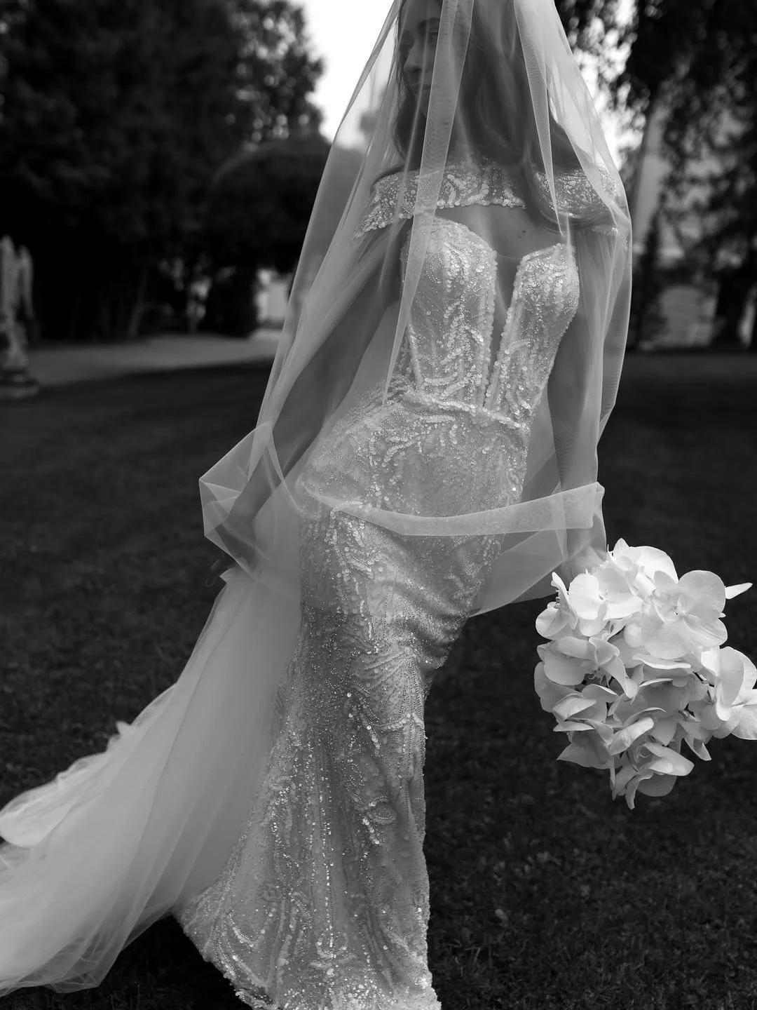 ✨ The Santina Gown ✨
A bold statement of elegance &mdash; for brides who love timeless glamour with a modern twist.

Crafted by Ukrainian brand Yedyna, Santina stuns with intricate beading, a flattering sweetheart neckline, and striking side cut-outs