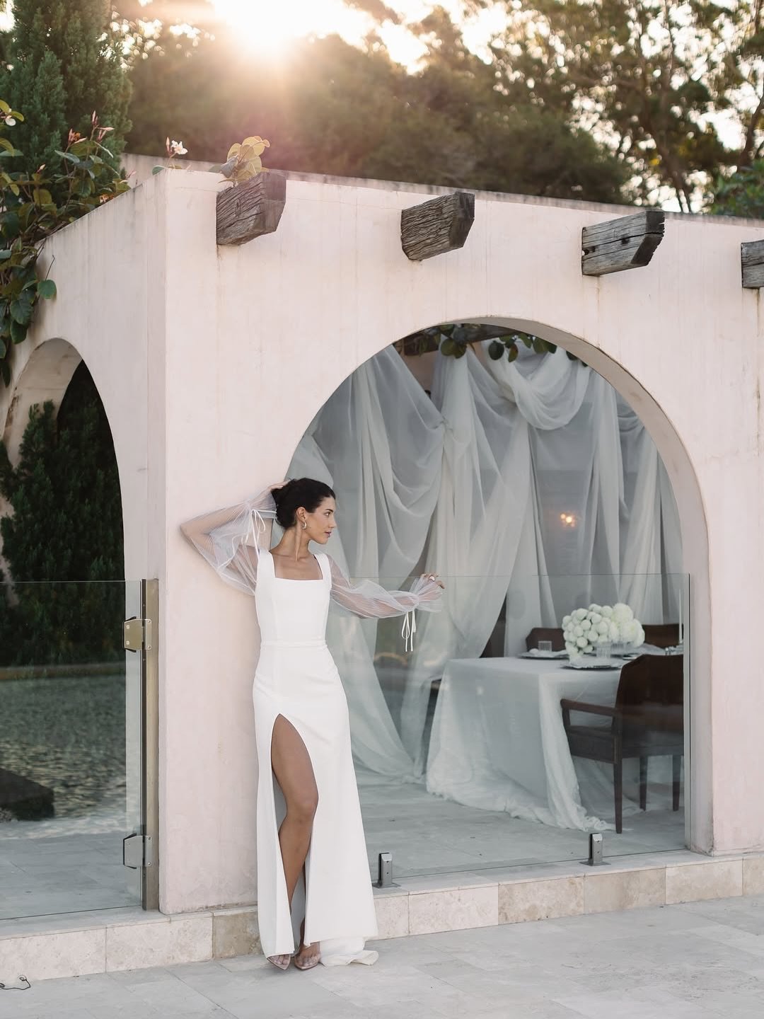 Only love, soft light, and beauty in simplicity. Some moments say everything without a single word.

Stylist &amp; Planner @rufflesandbells
Photographer @kerstinauerphoto 
Videographer @mosandco
Venue @olea.villa.estate
Gowns @the_bride_side_boutique