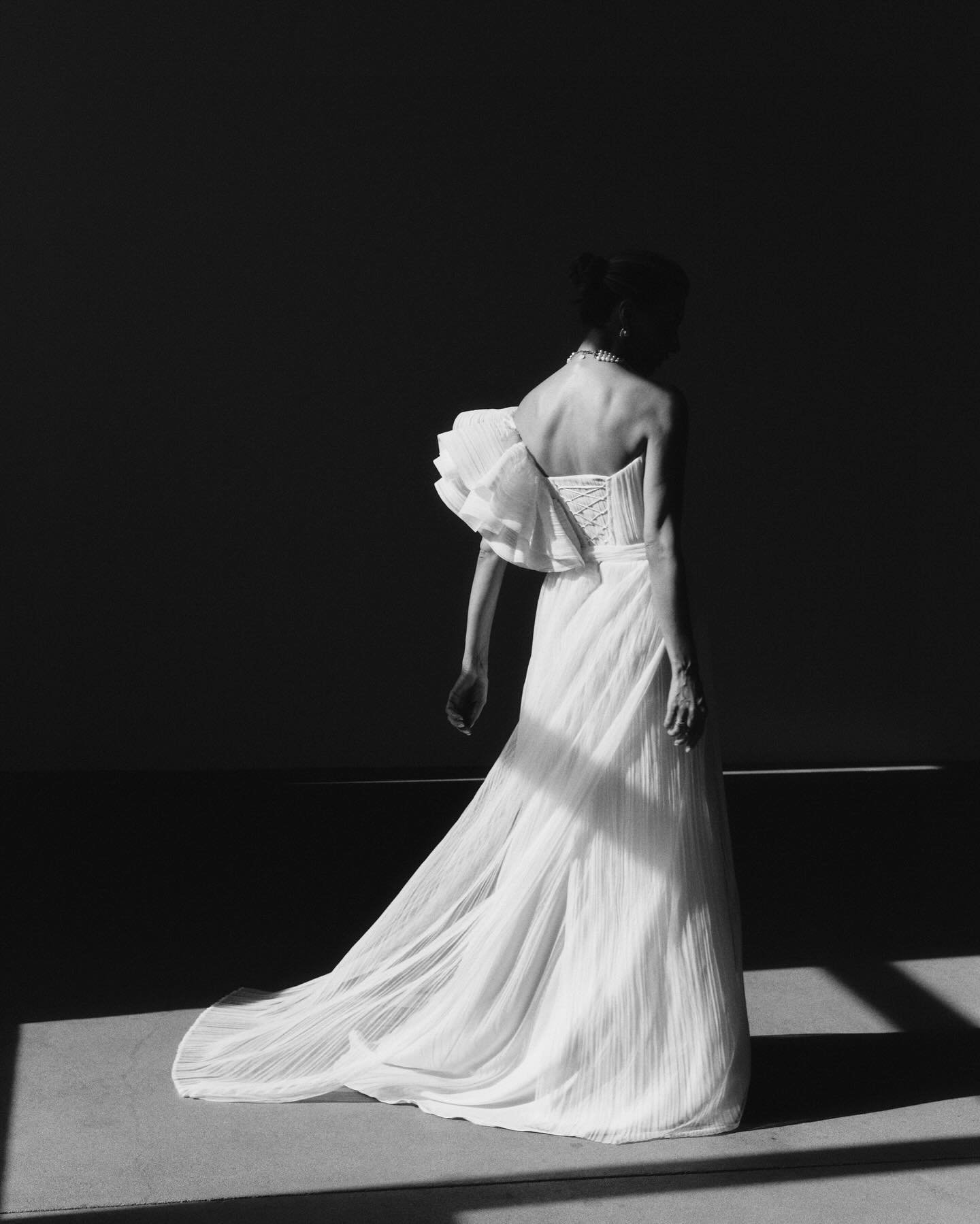 A Bride In A Unique Wedding Dress At The Wedding Dress Boutique The Gold Coast