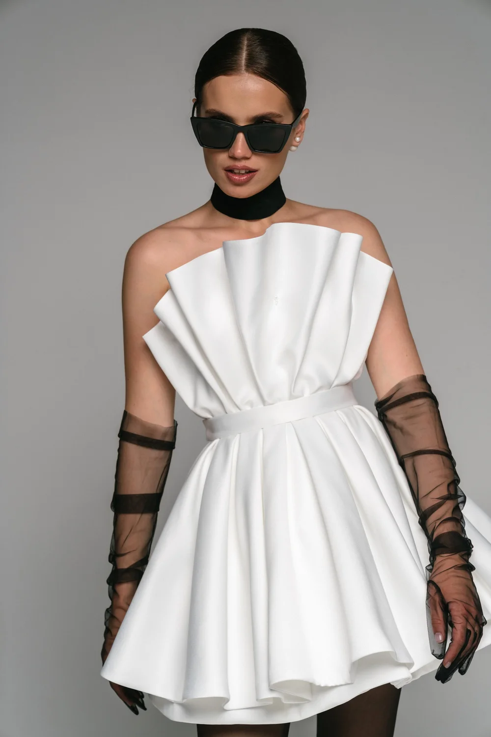 sachin and babi light blue dress TENN Exclusive Rosabelle Formal Dress Hire – TENN main image 1