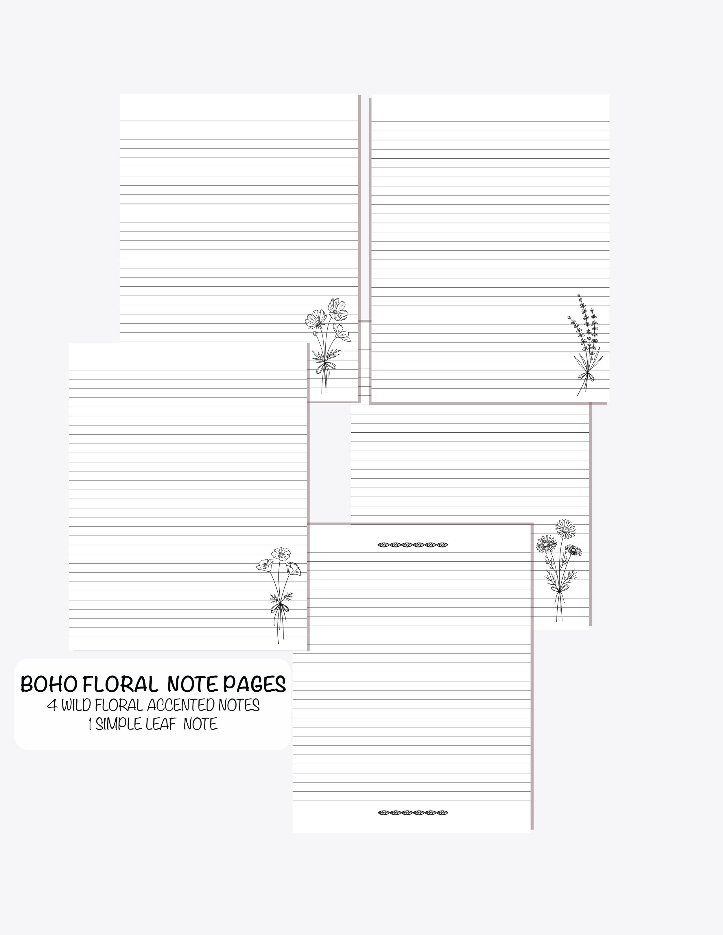 notes pgs - display5-mew_BOHO FLORALS- Note Pages.jpg