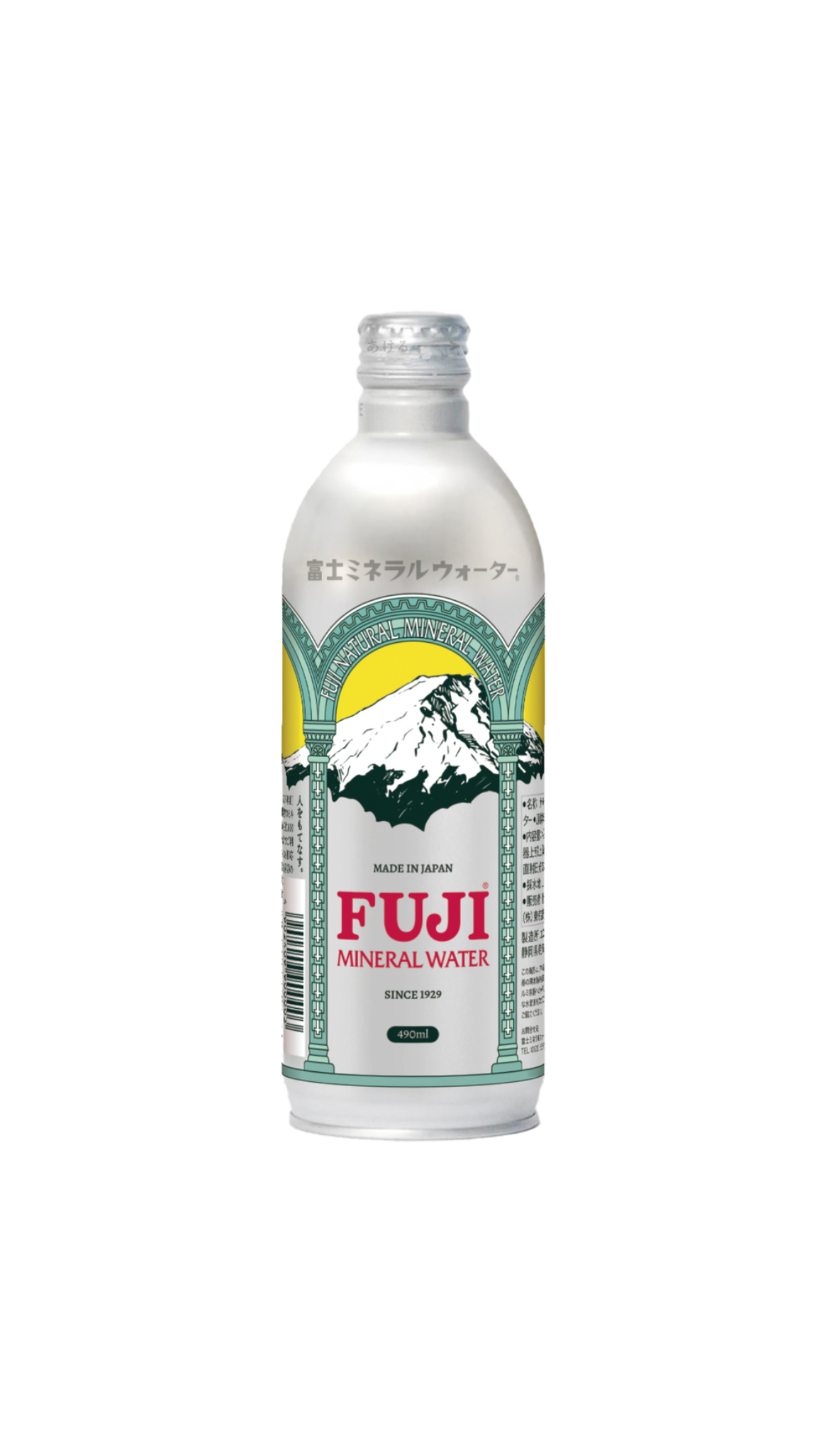 Fuji Premium Mineral Water Aluminum Can — Soku