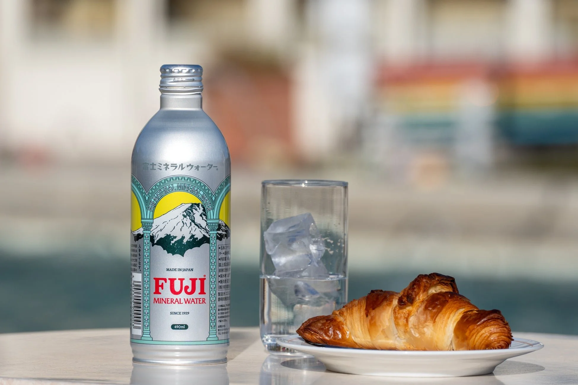 Fuji Premium Mineral Water Aluminum Can — Soku