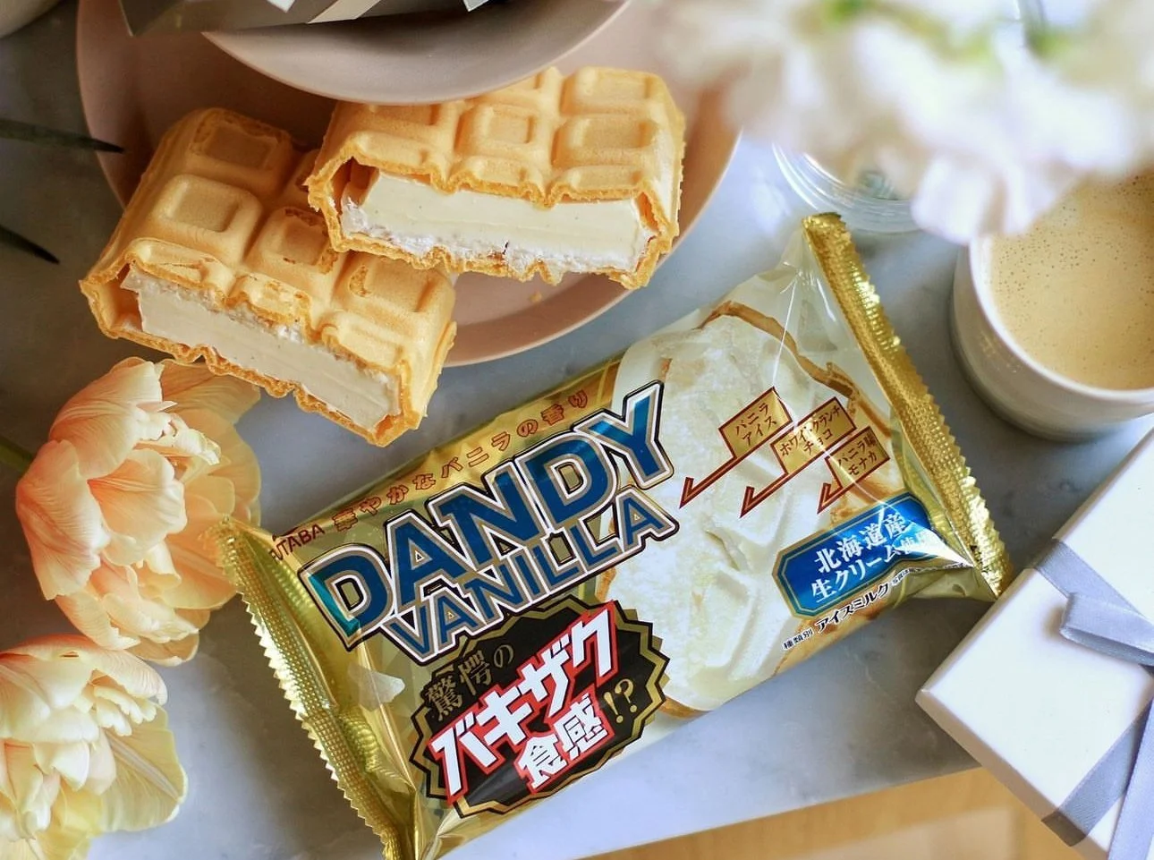 Dandy Vanilla Waffle Ice Cream — Soku