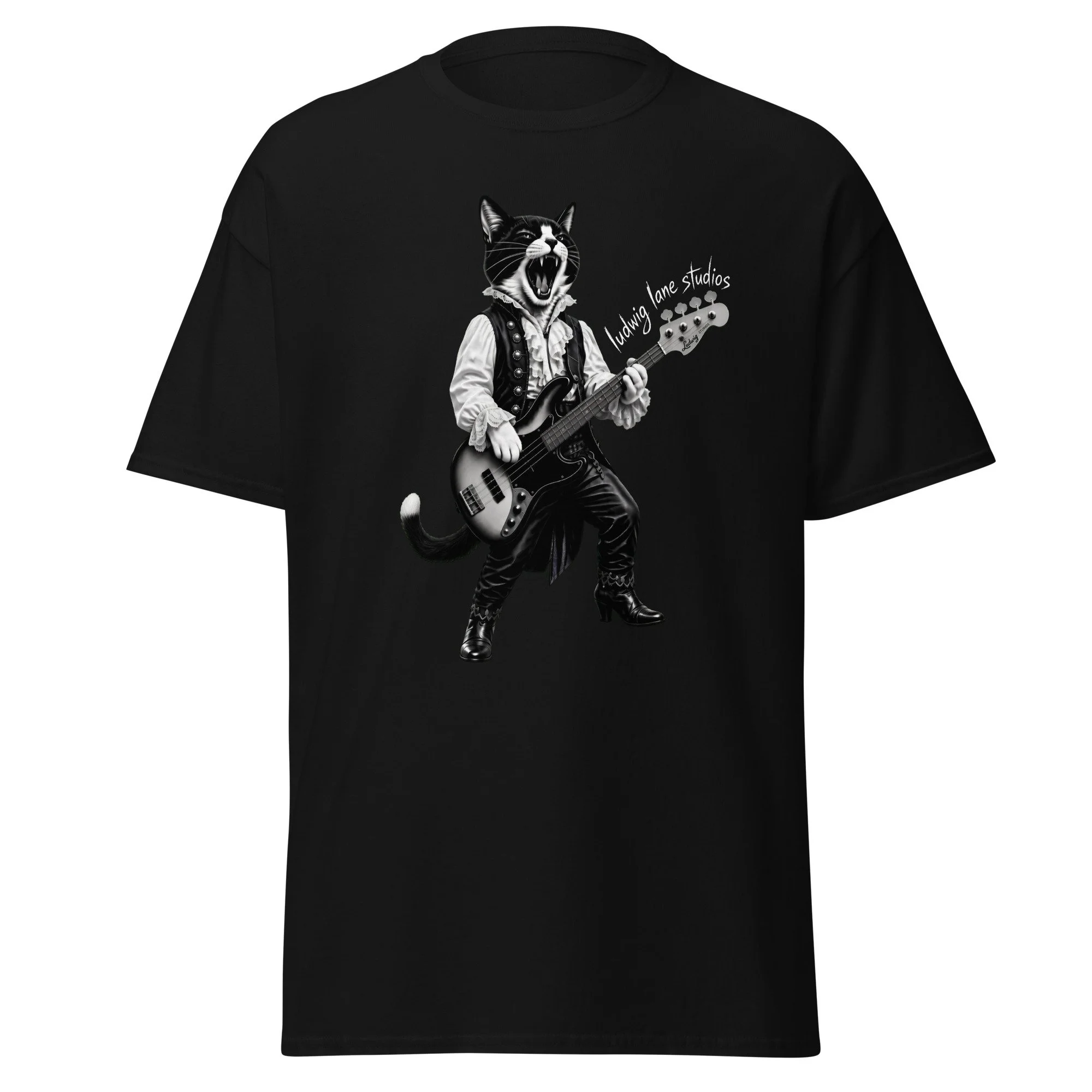 Cat Rocking Out