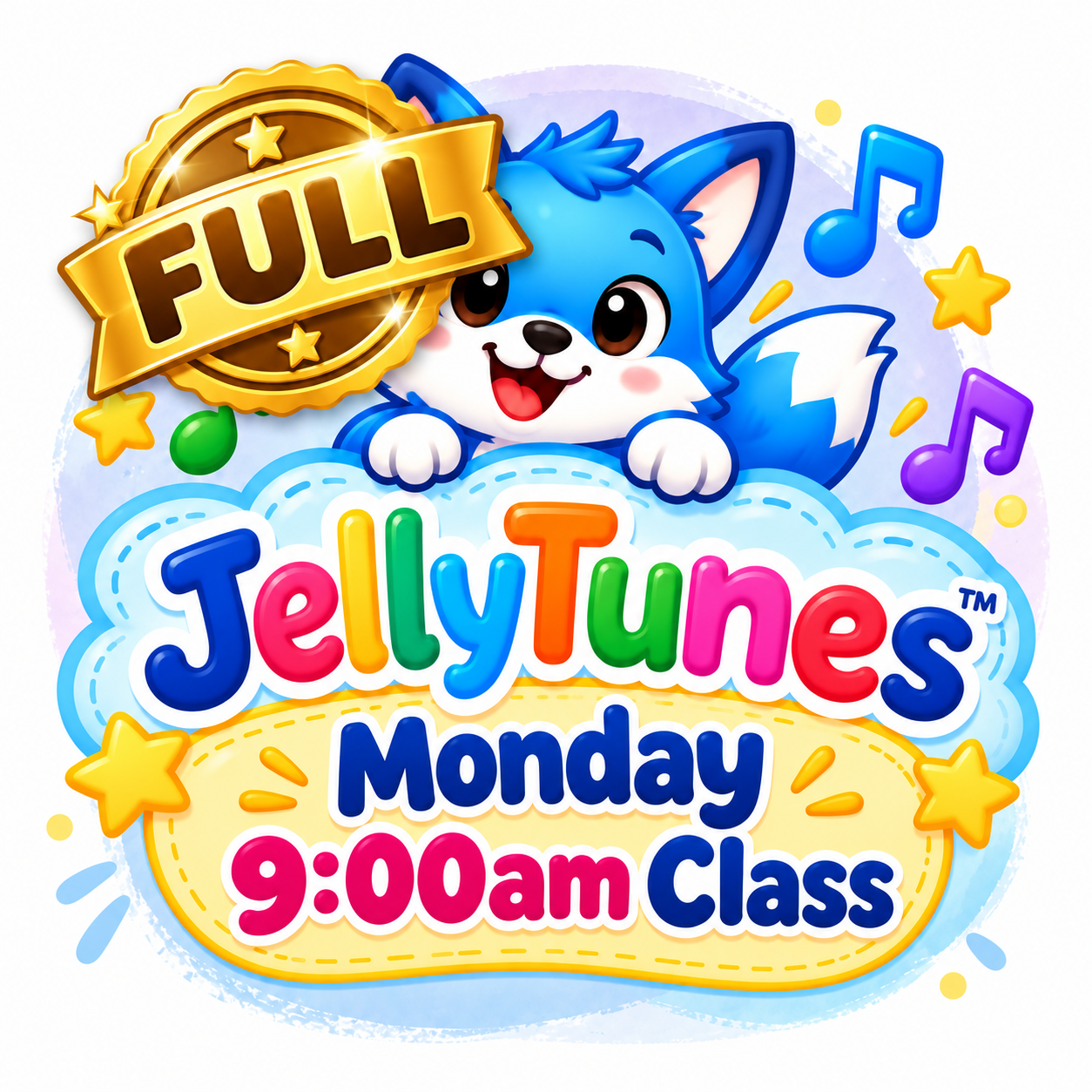 JellyTunes 3-4 Yr  VMA Mon 9am