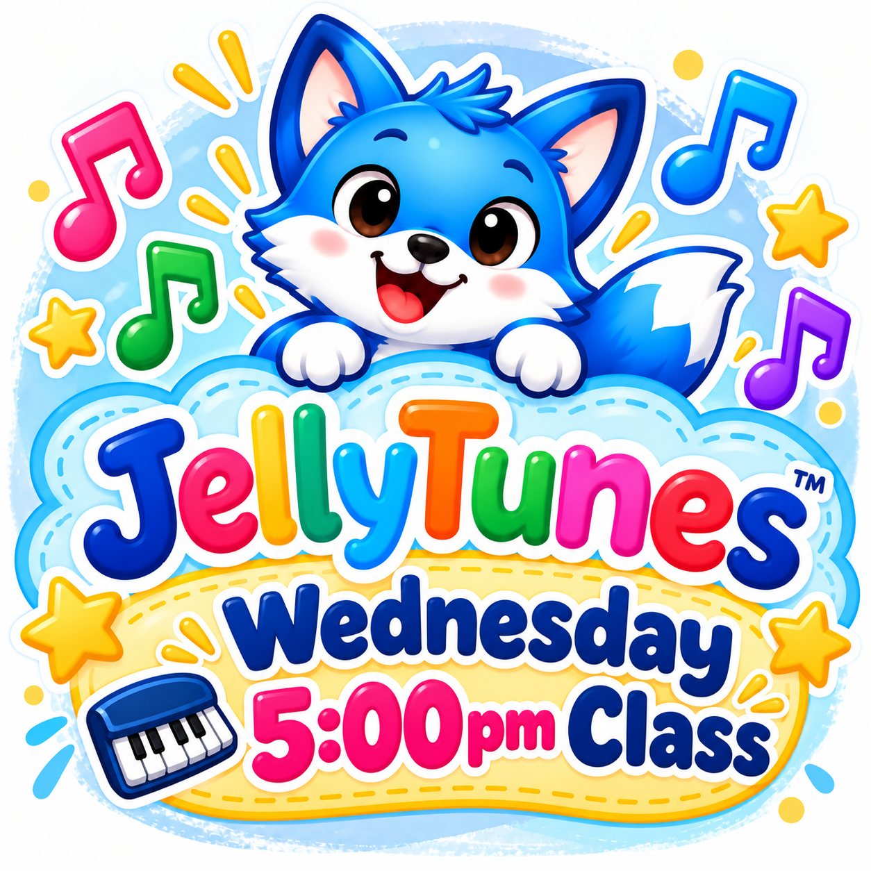 JellyTunes 4-6 Yr  BC Wed 5:00pm