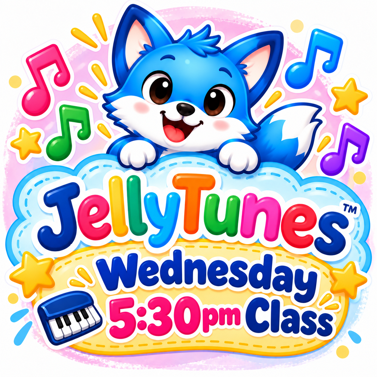 JellyTunes 4-6 Yr  BC Wed 5:30pm