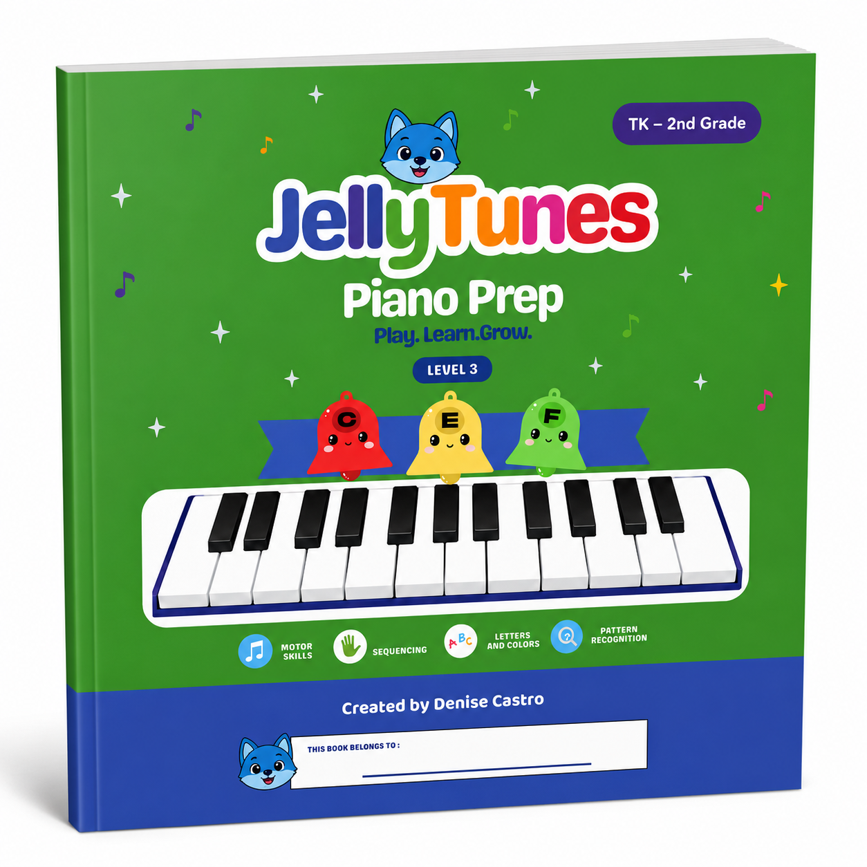JellyTunes® Piano Prep – Level 3 Songbook