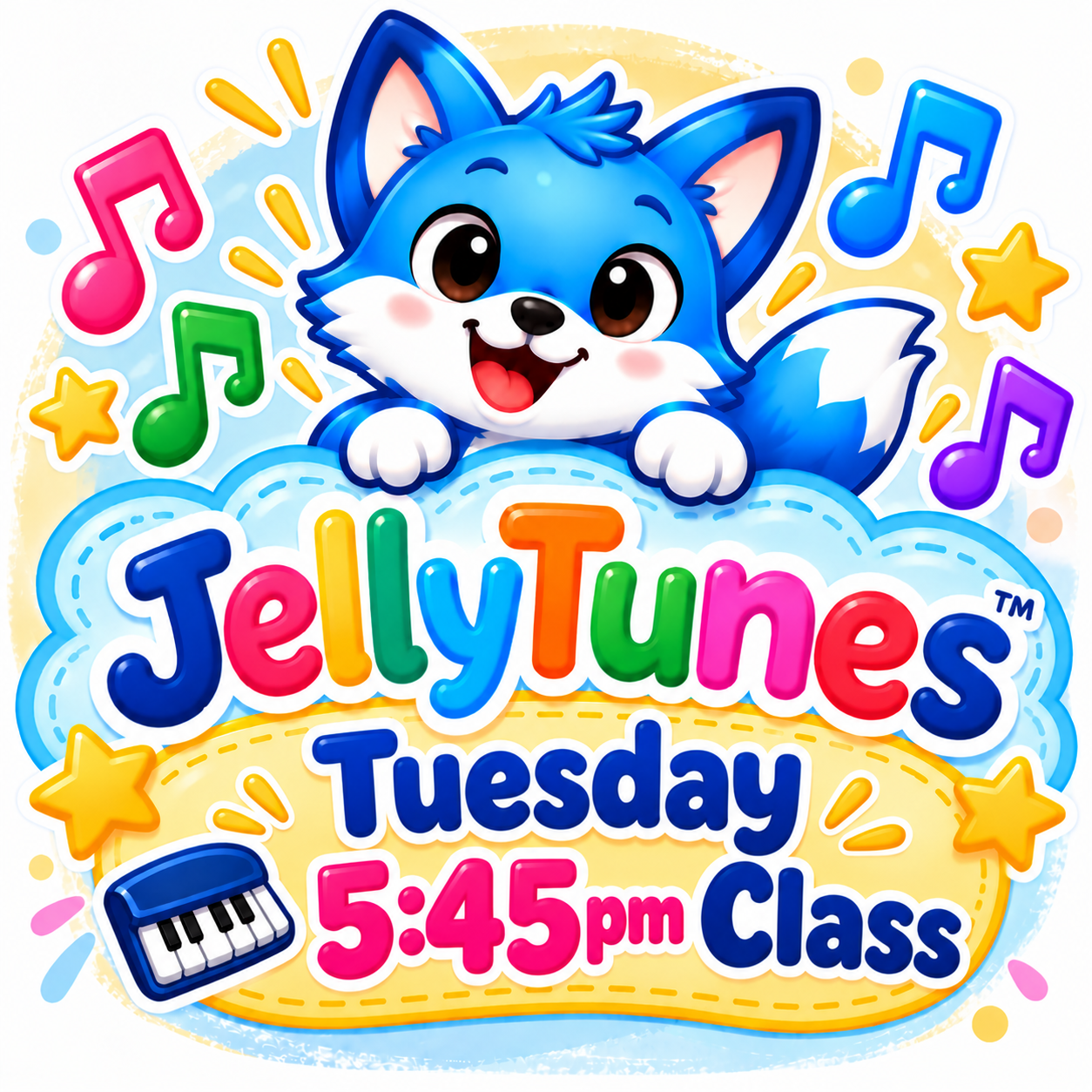 JellyTunes 4-6 Yr  BC Tuesday 5:45pm