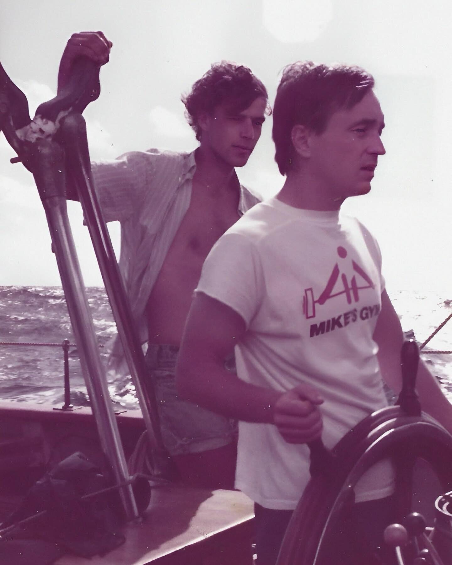 Throwback to Don &amp; G&ouml;ran&rsquo;s early days sailing together!

#Sailing #SailingCommunity #SailingArtists #PleinAirPainting #OutdoorArt #MasterPainters #WorkshopExperience #NatureInspired #CanvasCapture #ArtisticJourney #CreativeRetreat #Pai