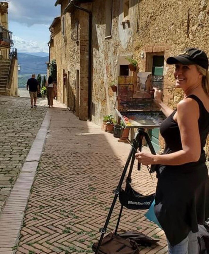 Led by @demersart &amp; @jacquelinejonesart , our Paint Portugal workshop promises quality time and masterful instruction. Benefit from personalized guidance, valuable insights, and practical techniques that will elevate your art. From composition to