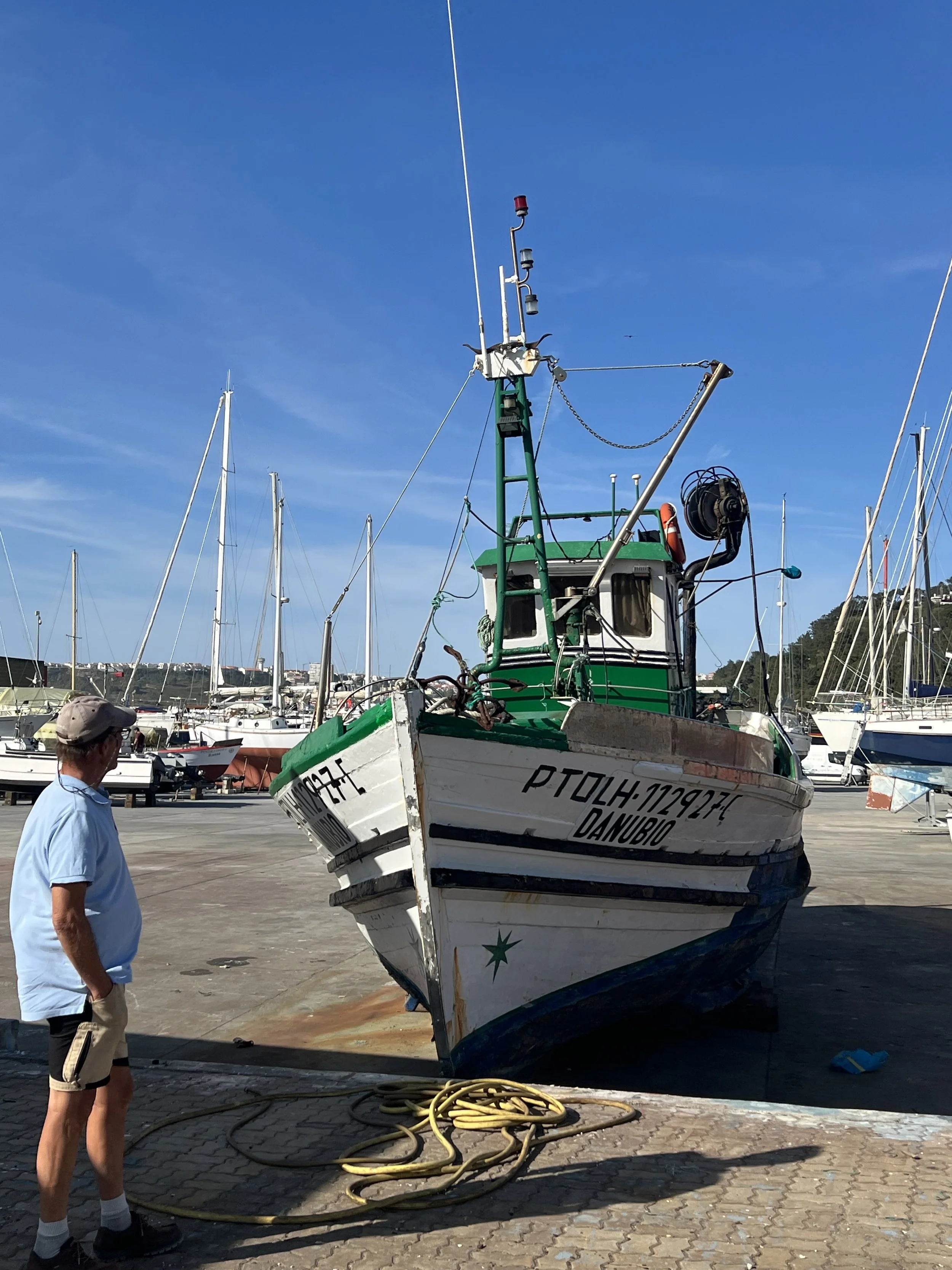 Portuguese Fishing Boats at Ericiera.jpeg