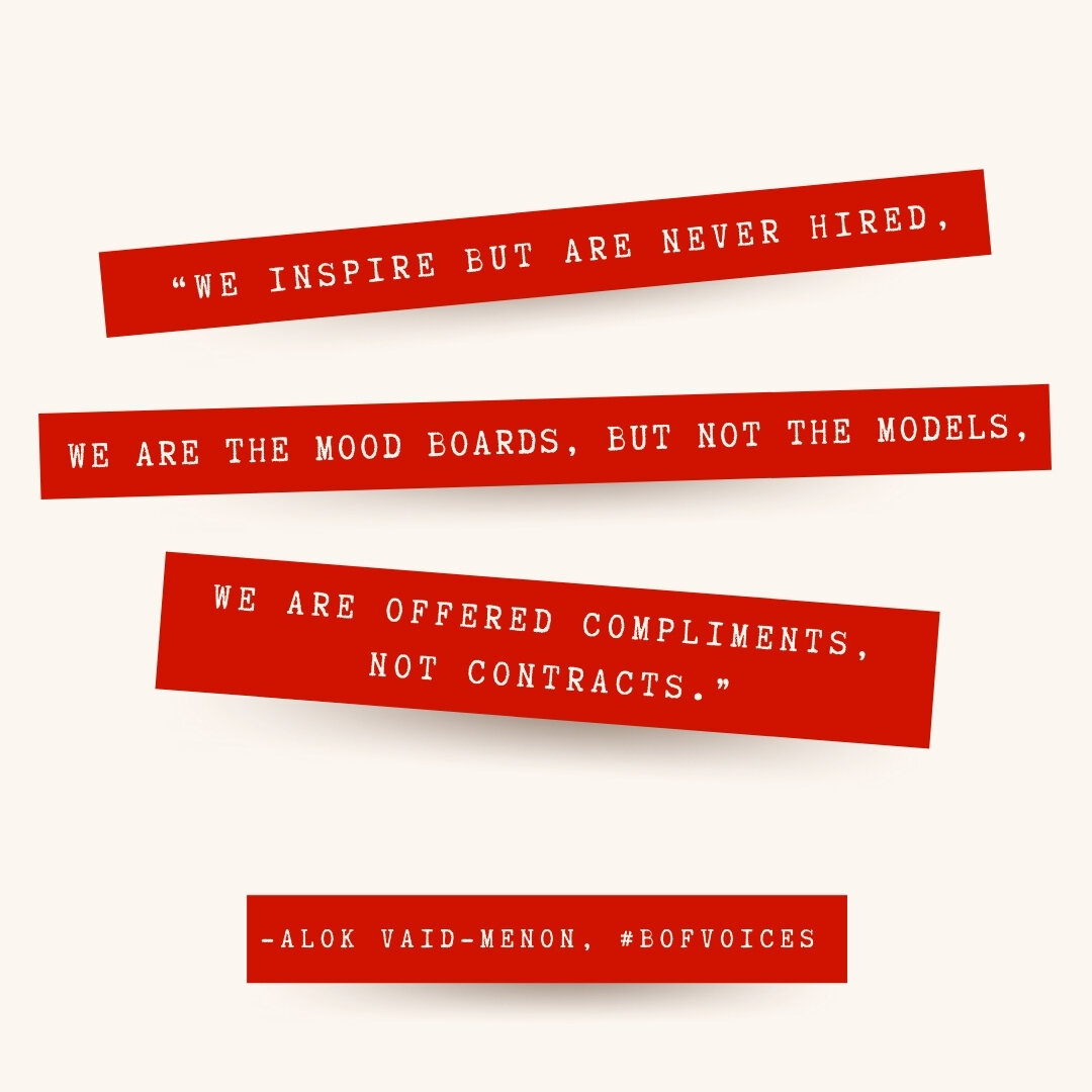 "Don't Put Me in Your Moodboard, Hire Me" - An Industry Plagued with Appropriation