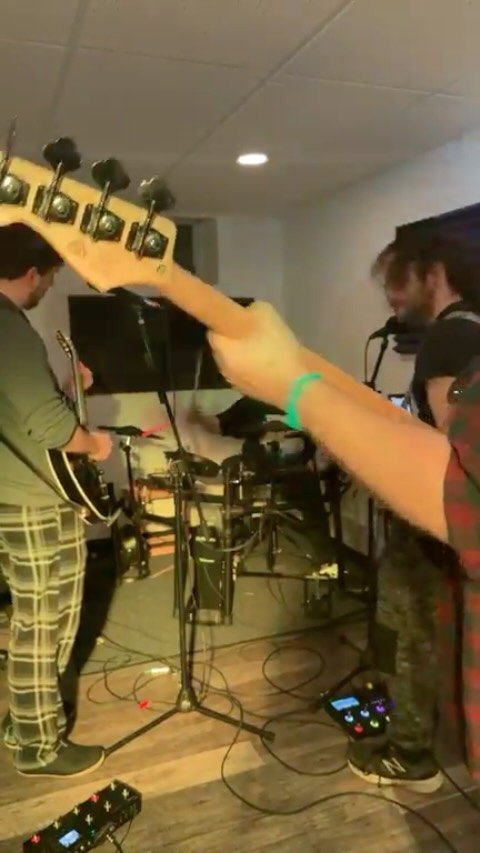 A few new songs at rehearsal