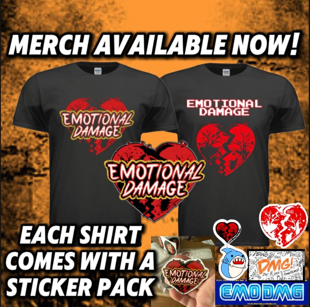 ‼️ 🚨 MERCH IS AVAILABLE NOW ‼️ 🚨 
We&rsquo;ve got shirts and sticker packs available now!  These will be available at shows and each shirt purchase comes with a sticker pack 💪 
Be one of the first to grab a shirt at our next show, 2/21 at @kayrays