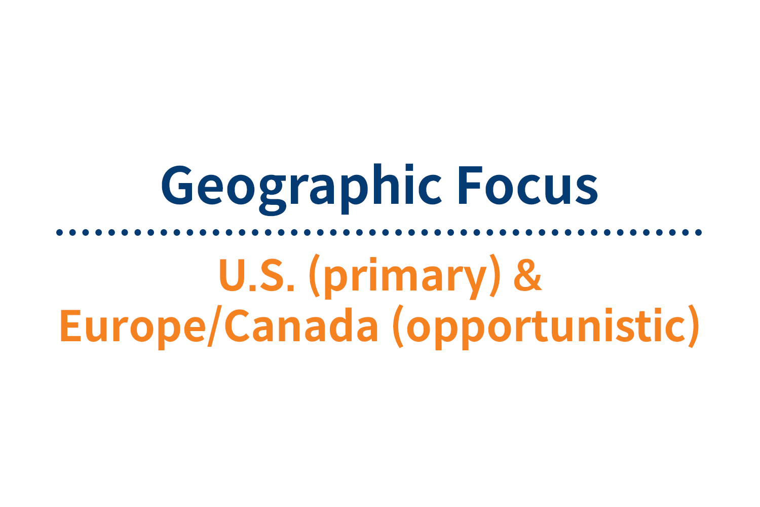 Geographic Focus