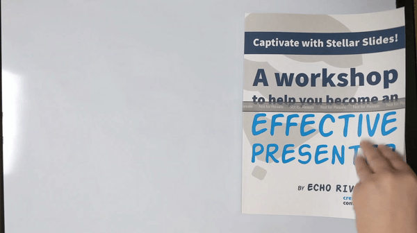 Our training workshop workbook!