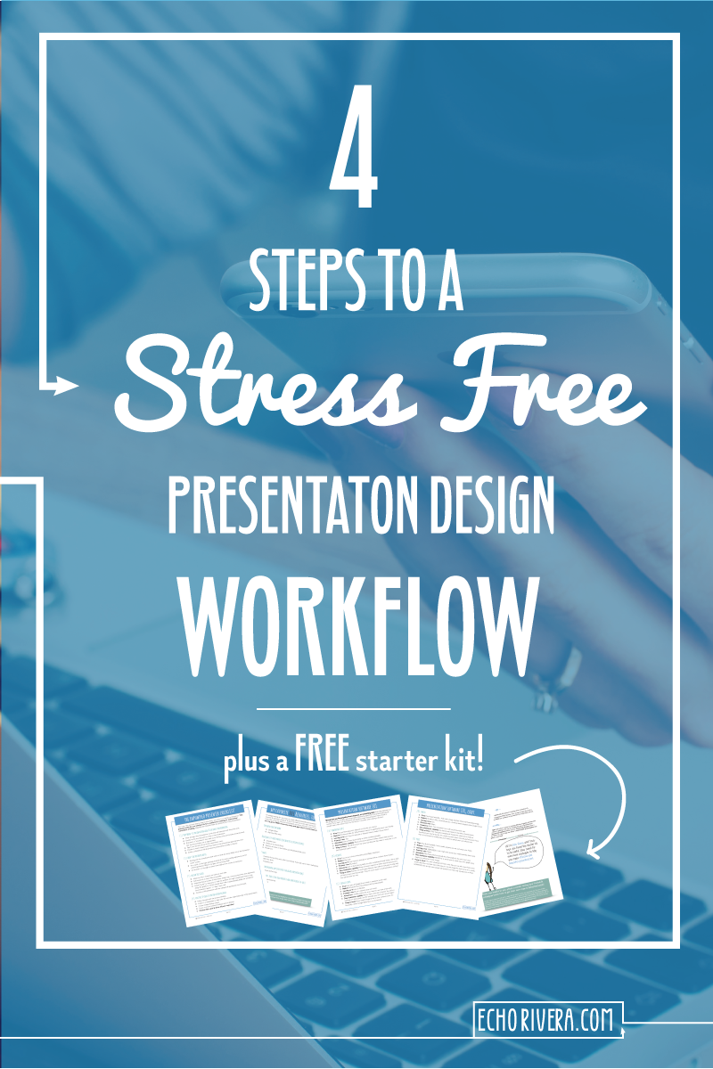 4 Phases of a Stress-free Presentation Design Workflow