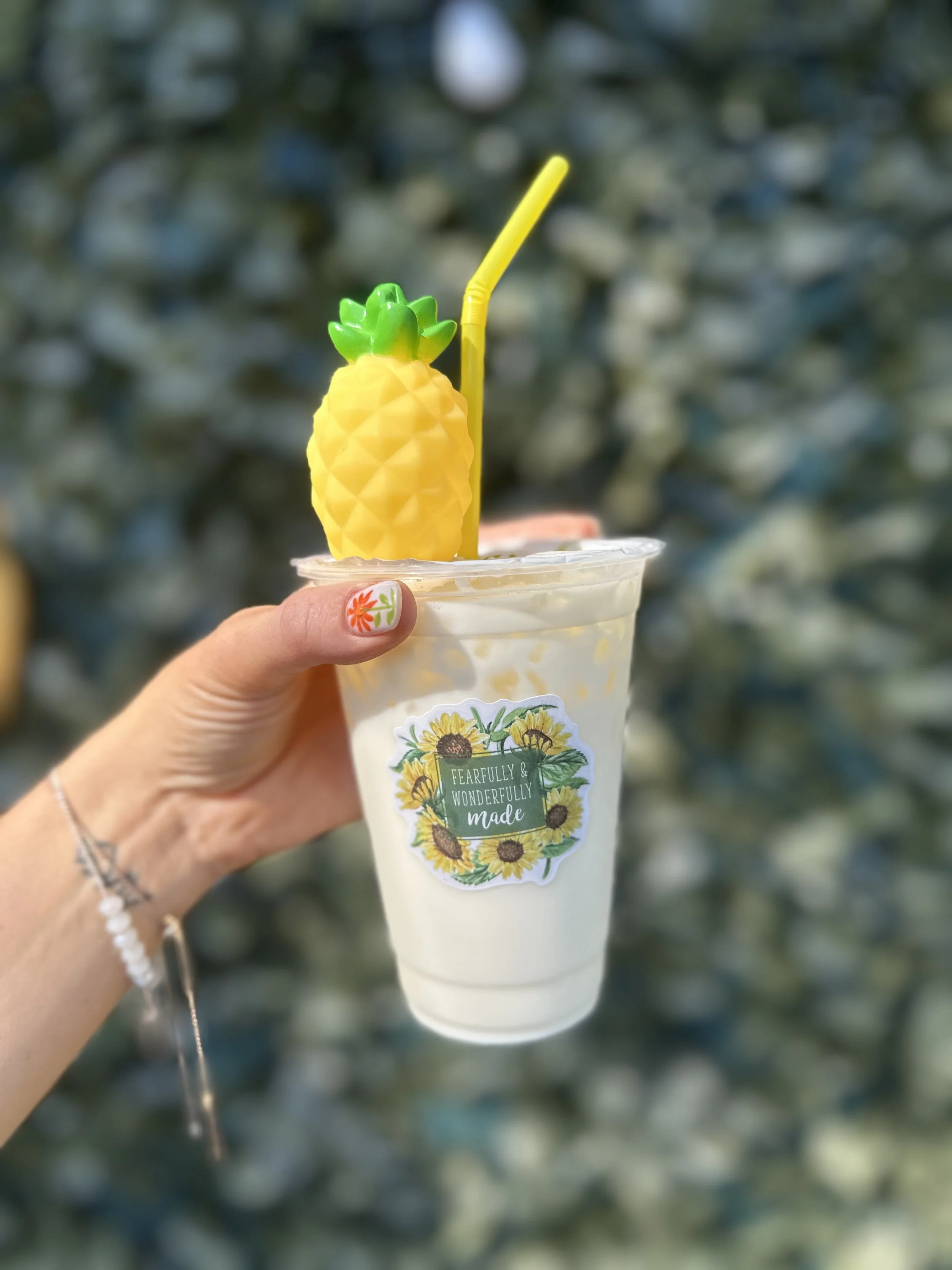 Pineapple Sunrise Italian Soda