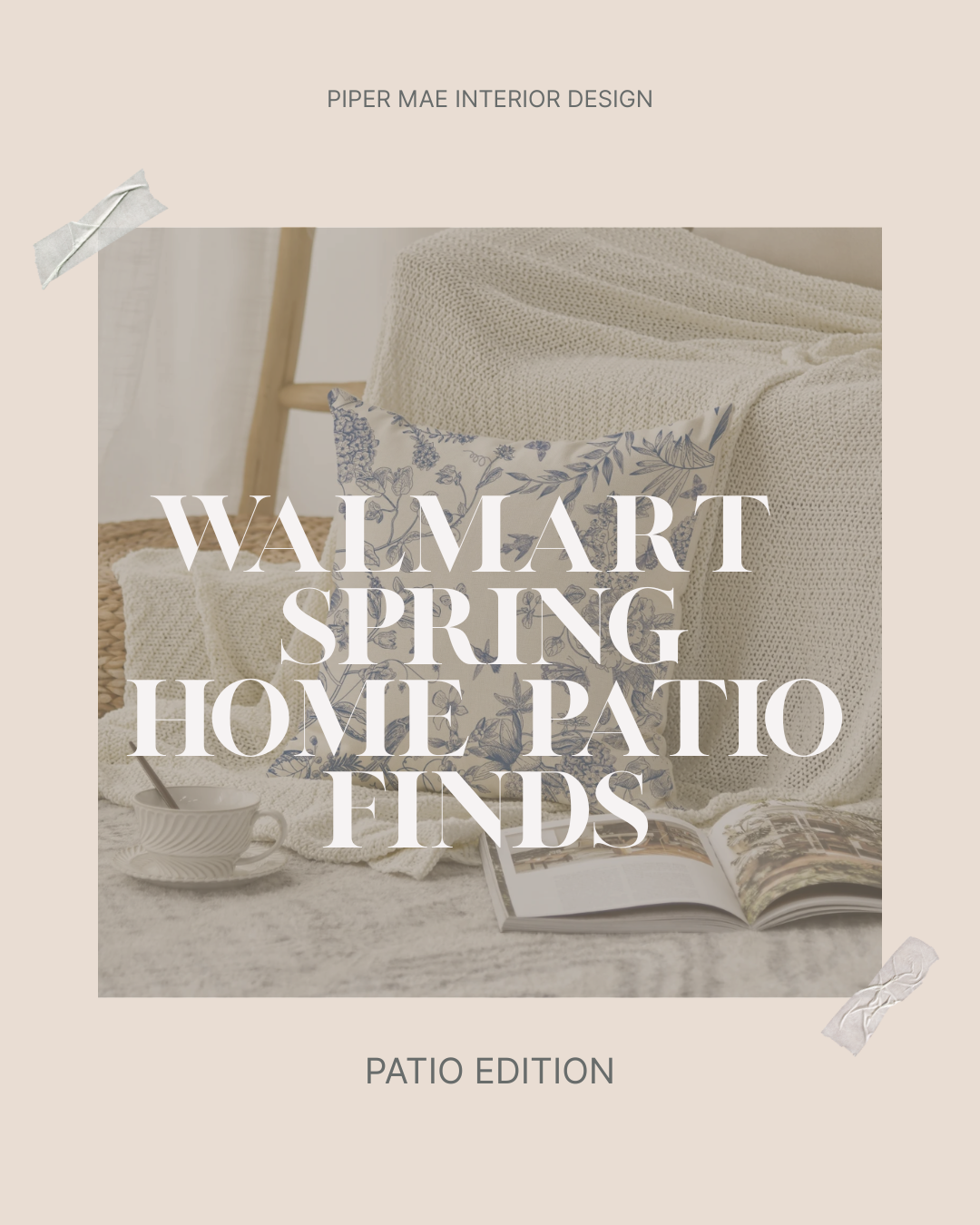 Walmart Spring Home Patio Finds