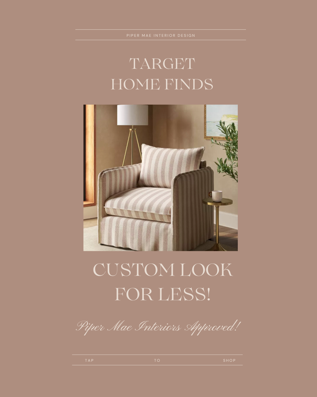 Target Home Finds - Custom Look for Less!