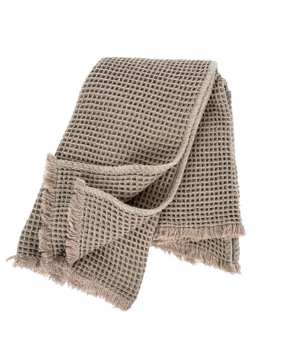 Waffle Throw, Blush