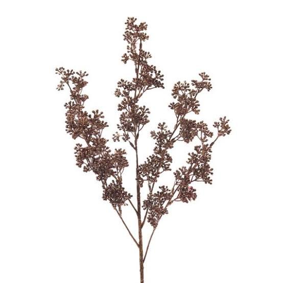 Glittered Seeds Spray, 25.5", Bronze