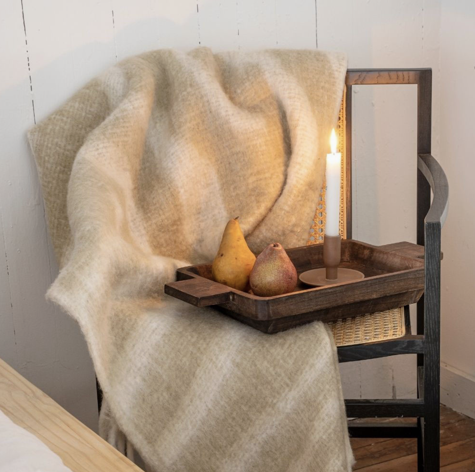 Bergen Wool Blend Throw